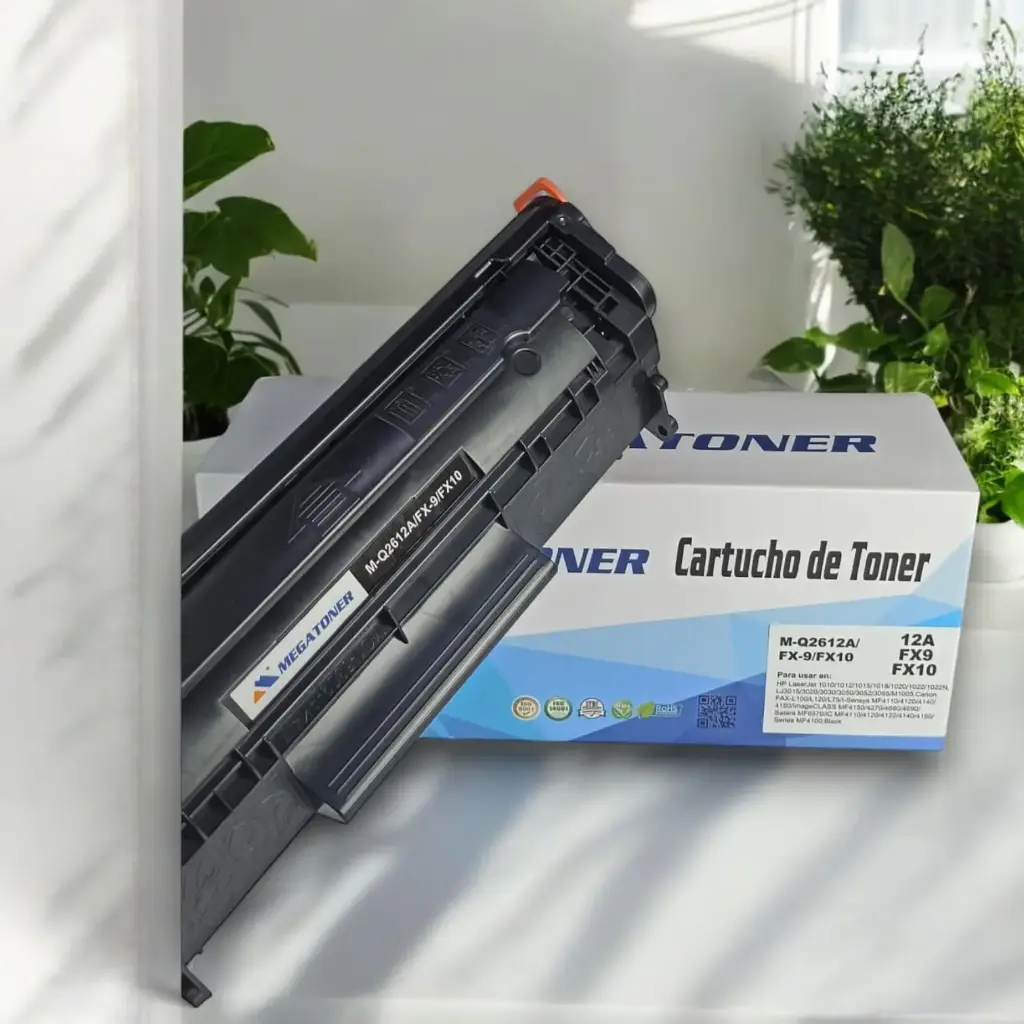 Tóner compatible HP 12A (Q2612A) Compatible con HP 1010, 1020, 3015  | Megatoner