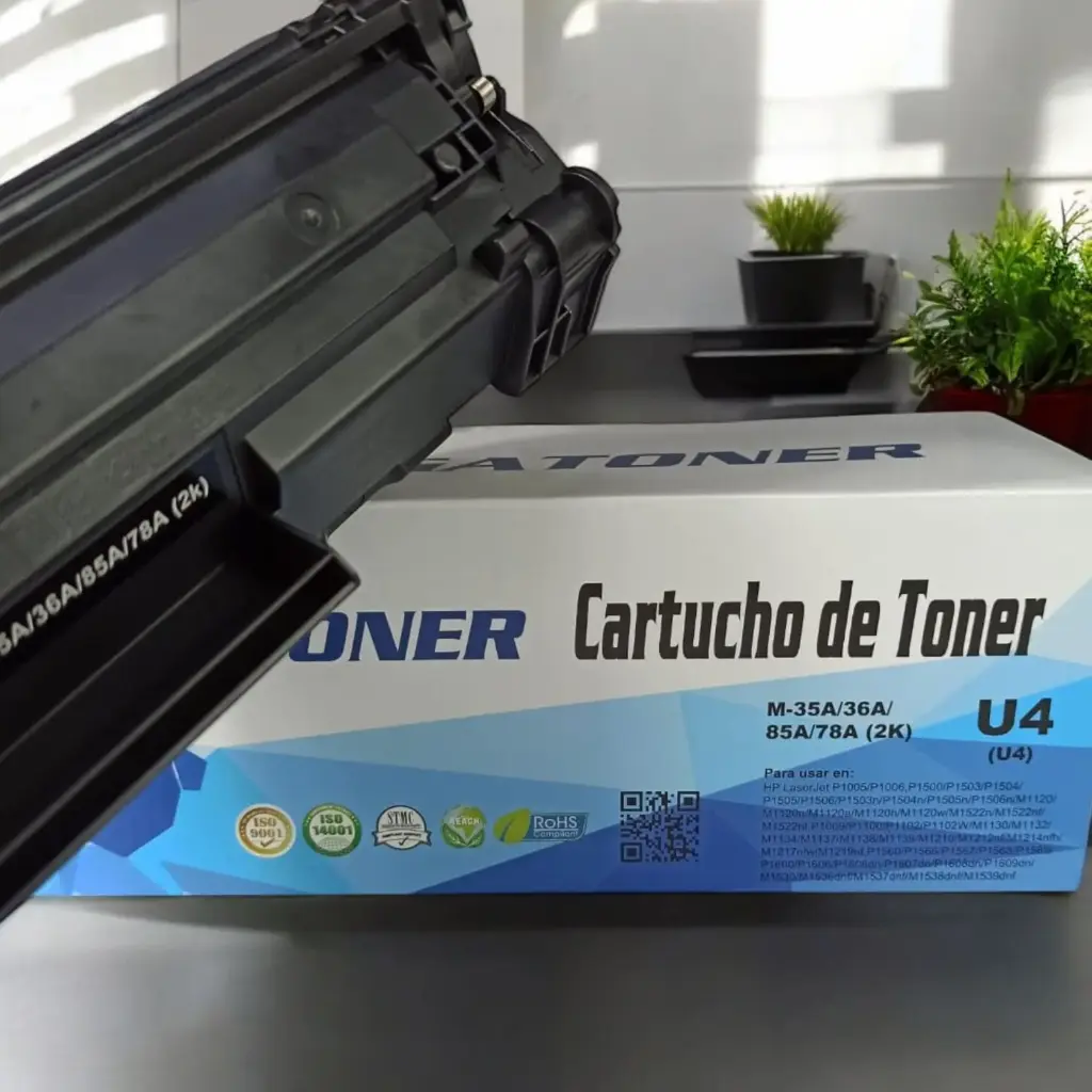 Tóner HP U4 35A/36A/85A/78A Compatible con HP M1212nf, P1102W | Megatoner