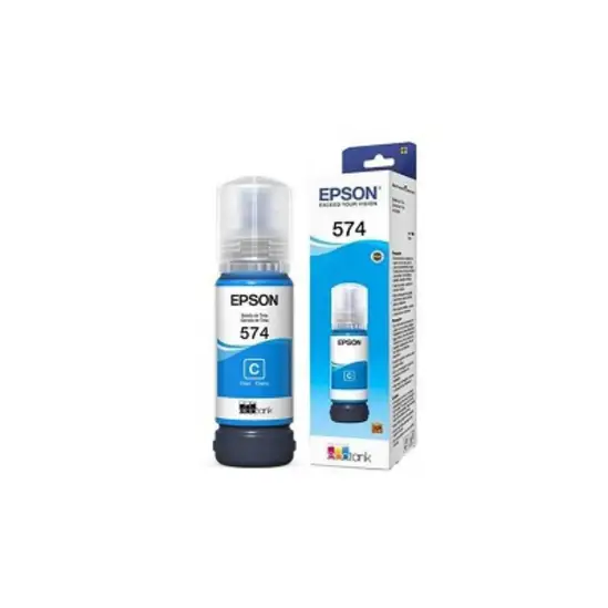 [215089] Botella de Tinta Epson 574 Cian T574120 | Original