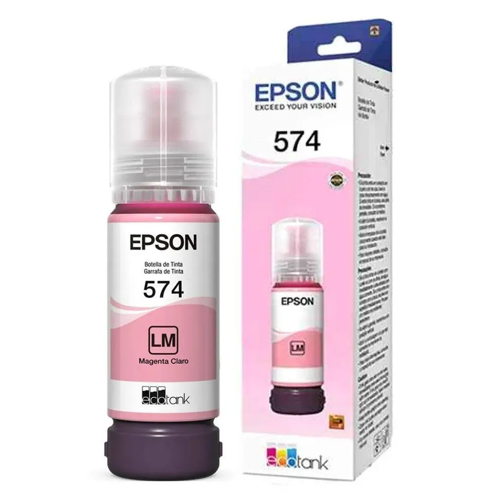 Botella de Tinta Epson 574 Magenta claro T574120 | Original