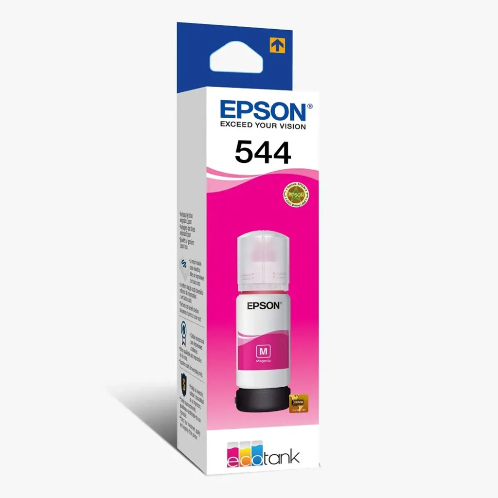 [215021] Botella de Tinta Epson 544 Magenta T544320 65 ml  L3150 L3110 L3160 L5190 | Original