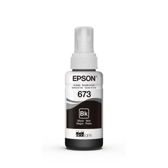 [215015] Botella de Tinta Epson 673 Negro T673120 | Original