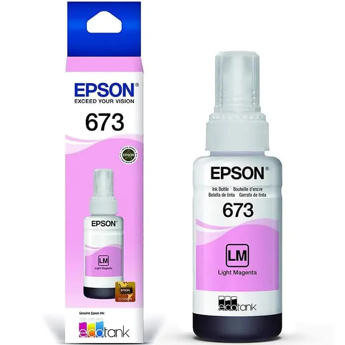 [215010] Botella de Tinta Epson 673 Magenta Claro - Original