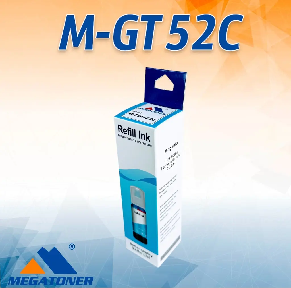 [221002] Botella de Tinta HP GT52 Cian | Megatoner