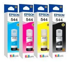 [215024] Botella de Tinta Kit Epson 4 Botellas T544 - Original