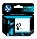 Cartucho de Tinta HP 60 Negra CC640WL | Original