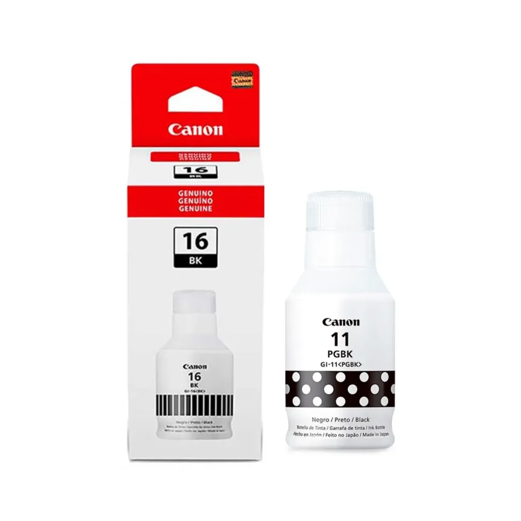 Botella de Tinta Canon GI11 Negro | Original