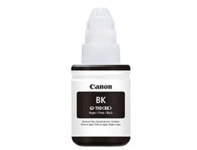 [216001] Botella de Tinta Canon GI190 Negro CARCNN4700 | Original