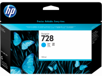 Cartucho de Tinta Desing Jet HP Cian 728 | Original