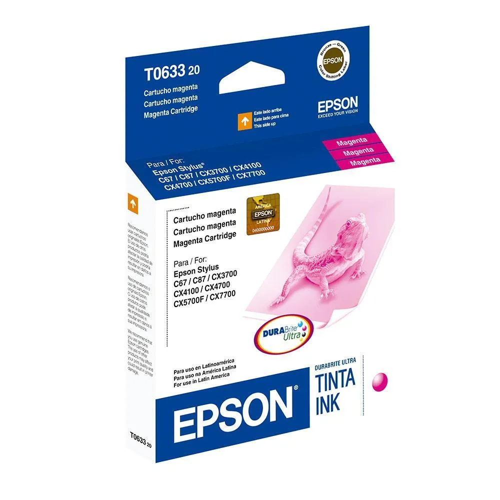 [215071] Cartucho de Tinta Epson Magenta T063320 | Original