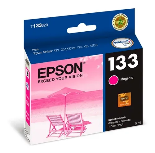 Cartucho de Tinta Epson 133 Magenta T133320 | Original