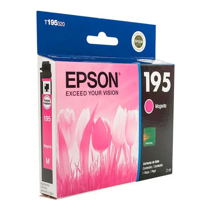 [215044] Cartucho de Tinta Epson T195320 Magenta | Original