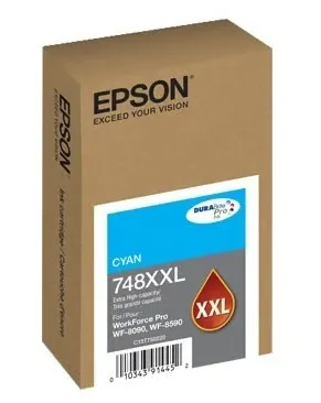 [215008] Cartucho de Tinta Epson T748XXL Cyan | Original