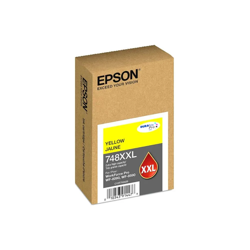 [215006] Cartucho de Tinta Epson T748XXL Yellow | Original