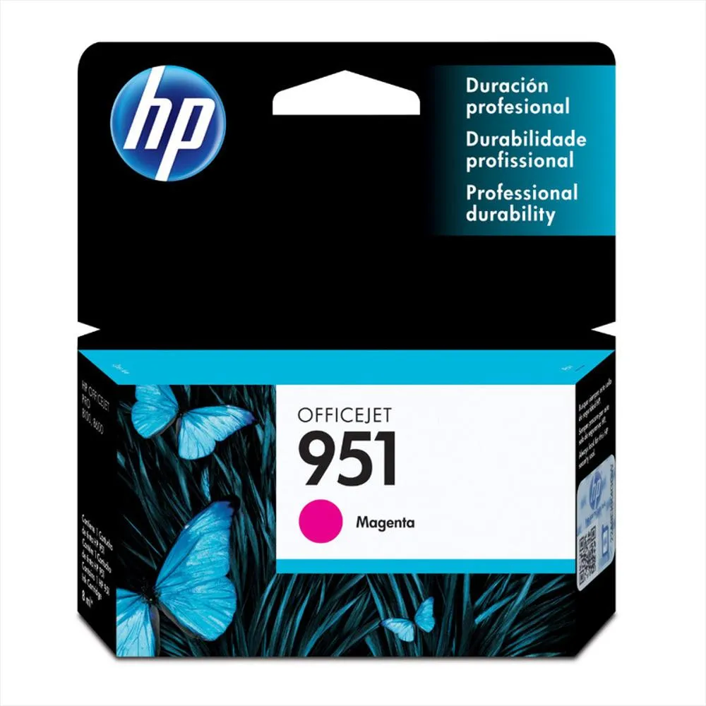 [211142] Cartucho de Tinta HP 951 Magenta (CN051AL) | Original