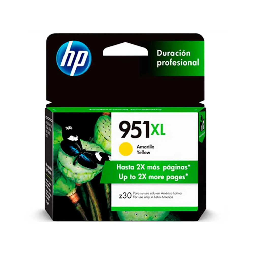 [211058] Cartucho de Tinta HP 951XL Yellow (CN048AL) - Original