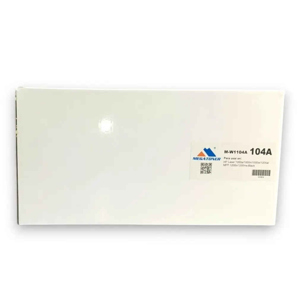 [121014] Tambor de Creación de Imágenes HP 104A Negro W1104A Compatible con HP Laser 1000a, 1000w, 1200nw | Megatoner