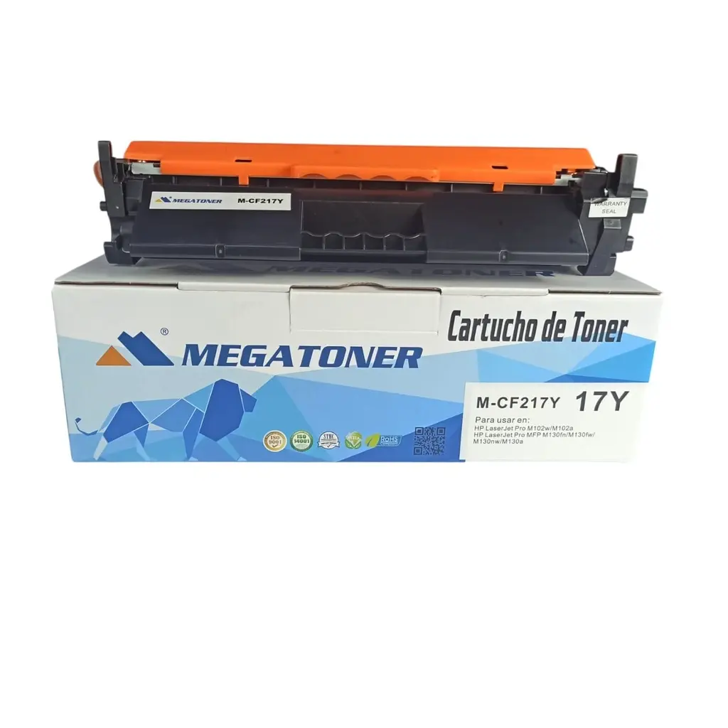 [121178] Tóner HP 17X Negro CF217X Compatible con   HP M102, M130 | Megatoner