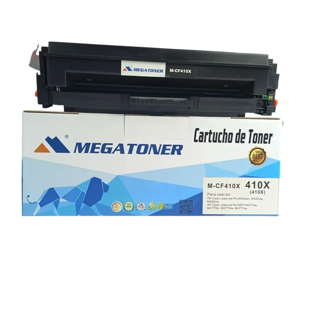 [121130] Tóner HP 410X Negro CF410X Compatible con Por favor,  | Megatoner