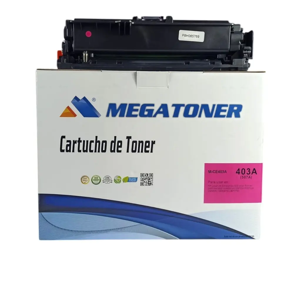 [121087] Tóner HP 507A (CE403A) Compatible con HP 500 M551 | Megatoner