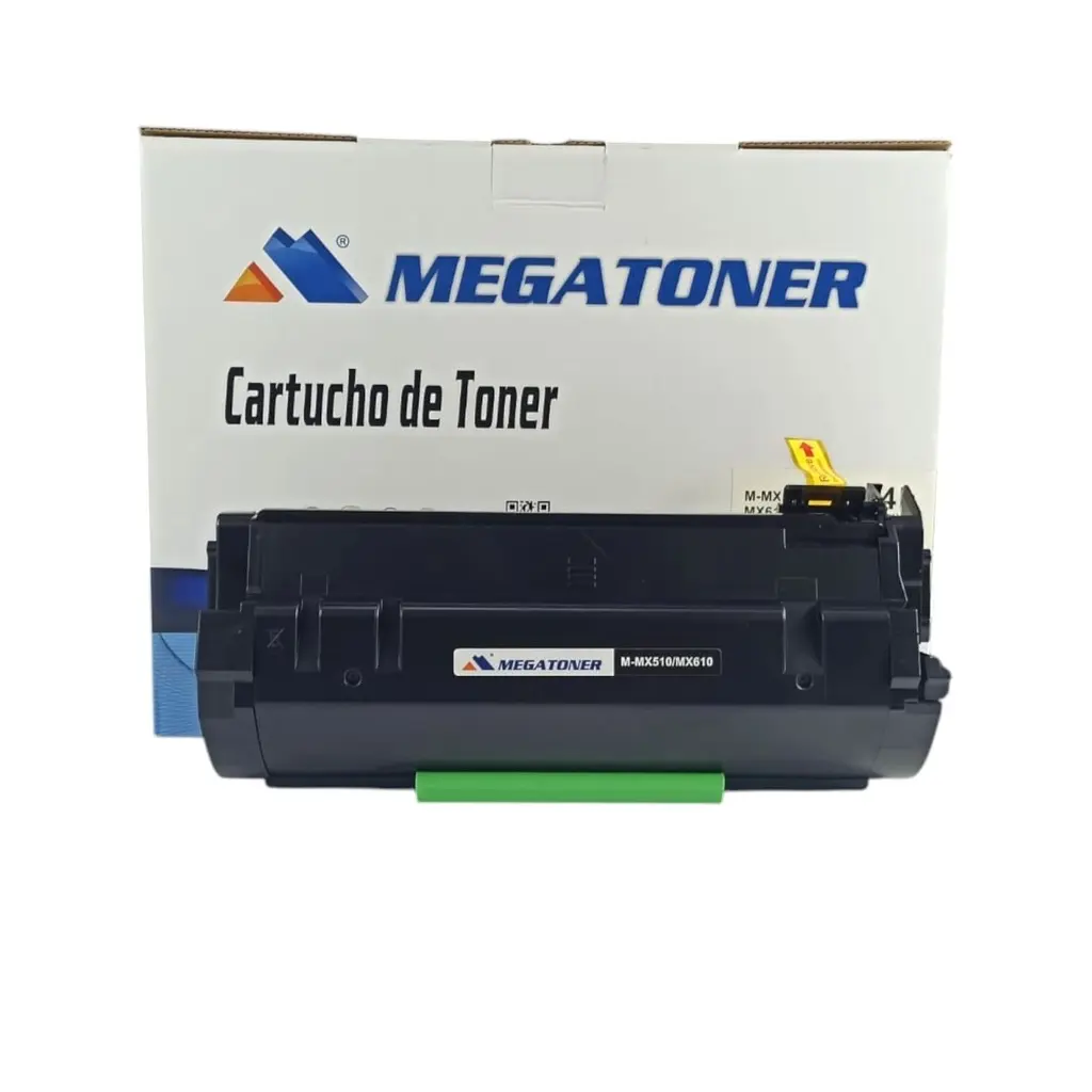 [123003] Tóner Lexmark 604H Negro MX510/MX610 Compatible con Sharp MX-310, MX-410, MX-510, MX-610 | Megatoner