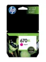 Cartucho de Tinta HP 670XL Magenta (CZ119AL) | Original