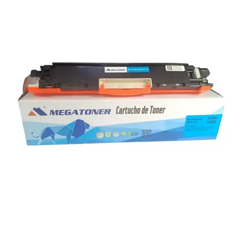 Tóner HP 130A/126A Cian CF351A/CE311A Compatible con HP M176, M177 | Megatoner
