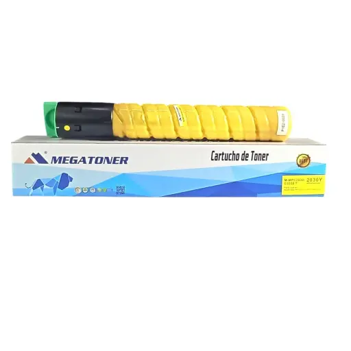 Tóner Ricoh 2030/2550 Amarillo MPC2030/C2550 Y Compatible con Ricoh Aficio MPC2030, MPC2530 | Megatoner